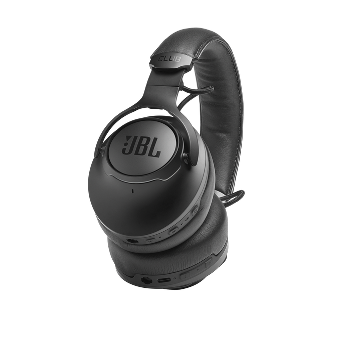 JBL CLUB ONE - Black - Wireless, over-ear, True Adaptive Noise Cancelling headphones inspired by pro musicians - Detailshot 1 image number null